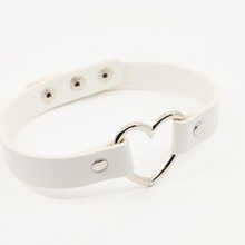 Girly Choker bílý NL12/WHITE