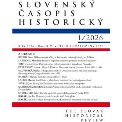Slovenský časopis historický 1 / 2026