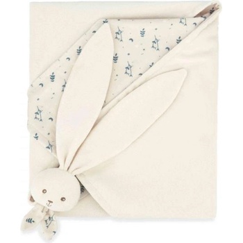 Kaloo Lapinoo Нежно одеяло с възможност за закрепване към столче за кола кремаво