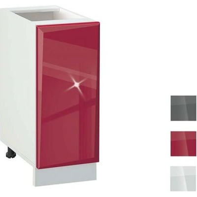 Bogdan Furniture G Кухненски шкаф Гланц МДФ 301, долен с рафт