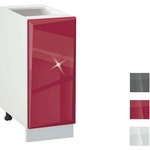 Bogdan Furniture G Кухненски шкаф Гланц МДФ 301, долен с рафт