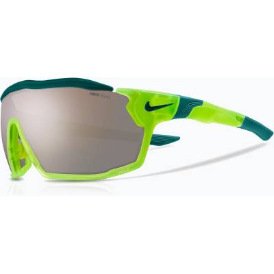 Nike Слънчеви очила Nike Show X Rush matte volt/chrome mirror