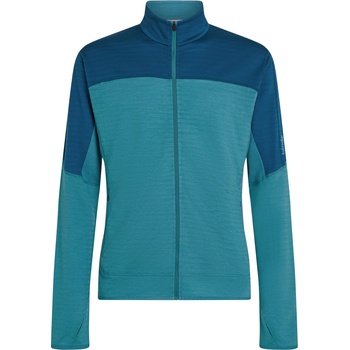 icebreaker Men Merino Blend 300 RealFleece Descender LS Zip Размер: L / Цвят: светло син