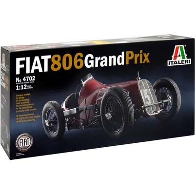 Italeri Model Kit auto 4702 FIAT 806 GRAND PRIX CF 33-4702 1:12