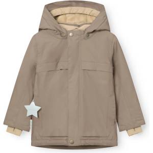 Mini A Ture Детско зимно яке Mini A Ture Kid's Matwaldo Winter jacket - Grey Brown - размер 128 (EU) (703-7024-0317)