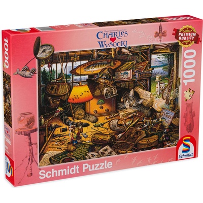 Schmidt Spiele Пъзел Schmidt от 1000 части - Дрямката на Макс (59994)
