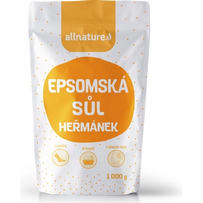 Allnature Epsomská Soľ Harmanček 1 kg
