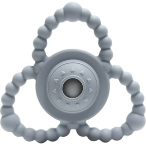 Lorelli Силиконова гризалка-дрънкалка Lorelli Premium - Grey (10210840003)