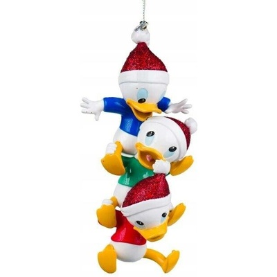 Disney Přívěsek Vánoční ozdoba Hyzio Zyzio a Dyzio 12cm