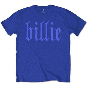 Billie Eilish Billie 5 (Back Print) Blue L Риза (BILLIETS28MBL03)