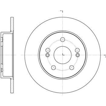 Brzdový kotúč REMSA 6239.01