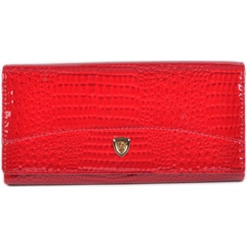 Cossroll Dámská kožená peněženka v krabičce E18 5242 red