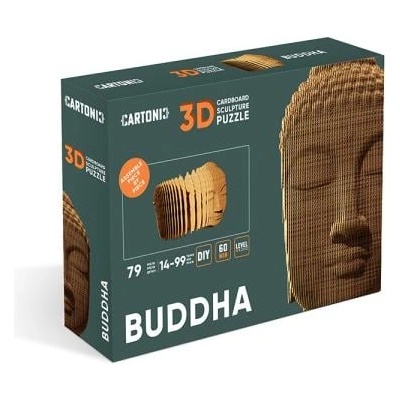 Cartonic Картонен 3d пъзел Буда (cartbudh)