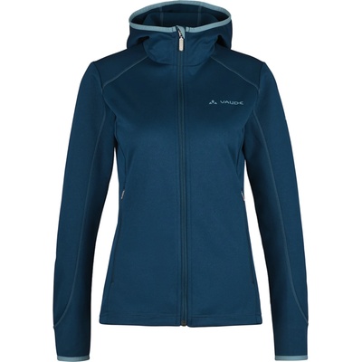 Vaude Дамско поларено яке Vaude Women's Beguz Hoody Jacket Fleece jacket - Dark Sea Uni - размер 36 (EU) (105-4450-0612)