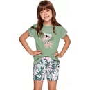 Dívčí pyžamo Gabi zelené