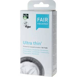Fair Squared Ultra Thin - Fair Trade Vegan Condoms 10 pack