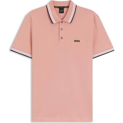 Boss Блуза с яка Boss Mens BOSS GREEN Paddy Polo Shirt with Contrast Tipping - Pink 686