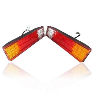  Комплект от 2 Броя LED стопове 24V - 420mm x 110mm x 75mm - подходящи за Бус Камион Тир Ремарке