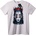NOONEBRAND Тениска мистична кралска корона - 2XL, White