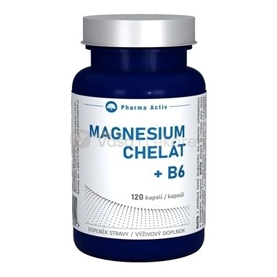 Pharma Activ Magnesium Chelát + B6 120 kapsúl