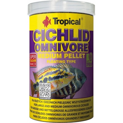 Tropical Cichlid Red&Green Large Sticks 1 l