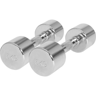 Gorilla Sports Chromované 2 x 5 kg