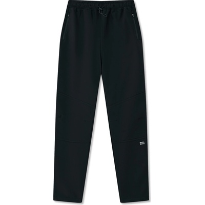 Wolf & Wolfie B2598 Dětské softshellové kalhoty zateplené černá