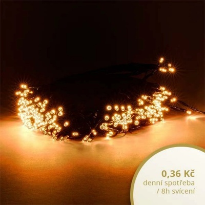 DecoLED DecoLED LED světelný řetěz 40m 200 teple bílých diod