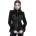 Devil fashion Дамско палто DEVIL FASHION - Gothic - CT25801