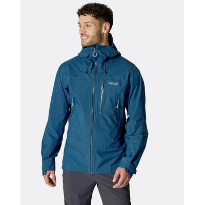 Rab Downpour Mountain Jacket Tempest Blue – Zbozi.Blesk.cz