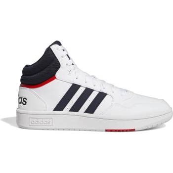 adidas Мъжки обувки Adidas adidas Hoops 3.0 Mid Classic Vintage Shoes Mens - White/Nvy/Red