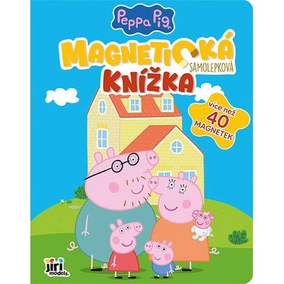 Magnetická samolepková knížka Prasátko Peppa