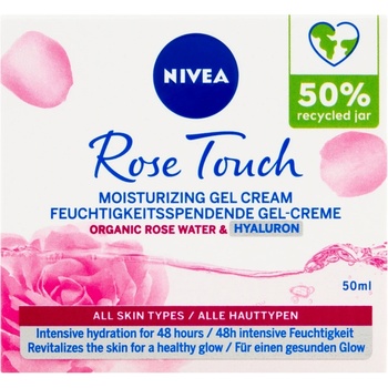 Beiersdorf Nivea Rose Touch хидратиращ дневен крем 50 мл