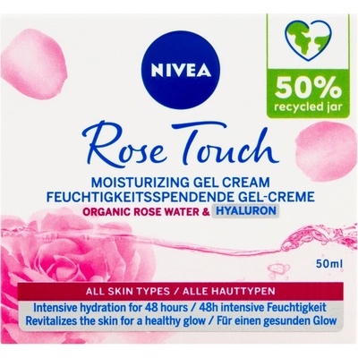 Beiersdorf Nivea Rose Touch хидратиращ дневен крем 50 мл