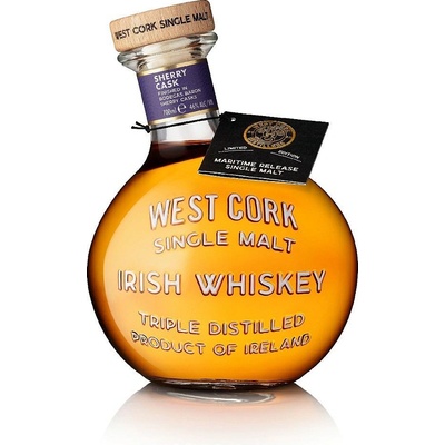 West Cork Single Malt Maritime Sherry Cask 46% 0,7 l (holá lahev)