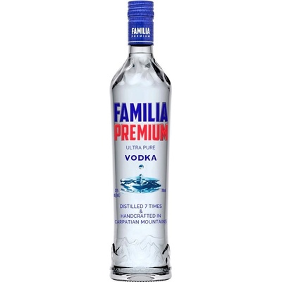 Familia Premium Vodka 38% 0,7 l (čistá fľaša)