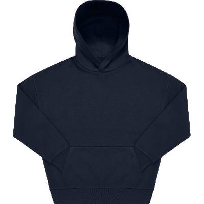 B&C Collection influence hoodie / Унисекс суичър с овърсайз качулка от плътен памук - тъмносин xl (01ih0200304)
