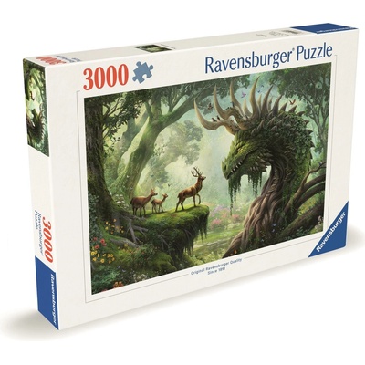 Ravensburger Lesní drak se probouzí 3000 dílků – Zboží Dáma