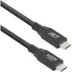 ACT Кабел USB-C - USB-C, 0.5 м / USB4, 20Gbps, 240W (EWENT-ACT-CAB-AC7420) - cybertrade