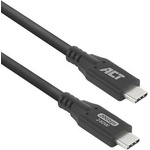 ACT Кабел USB-C - USB-C, 0.5 м / USB4, 20Gbps, 240W (EWENT-ACT-CAB-AC7420) - cybertrade