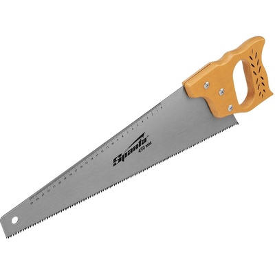 Sparta Трион за дърво, 450 mm, 7-8 ТРI, закалени зъби, с линийка, SPARTA 2318757 (2318757)