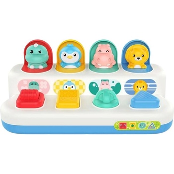 Huanger Интерактивна играчка Huanger - Скачащи животни (HE8075)