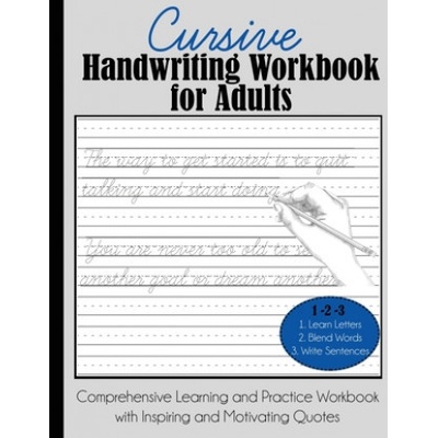 Cursive Handwriting Workbook for Adults