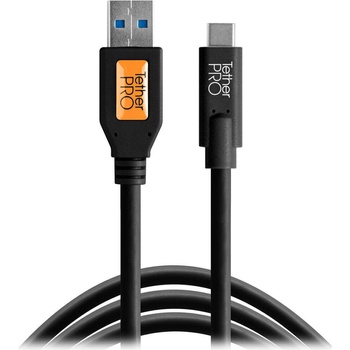 Tether Tools CUC3215-BLK USB 3.0 na USB-C, 4,6m, černý