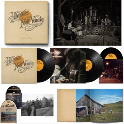 Warner Young Neil: Harvest (50th Anniversary Edition) - 3Vinyl (2LP+SP)+2DVD (049850)