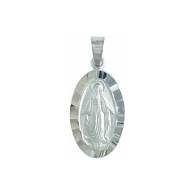 Infinitysilver Stříbrný přívěsek madonka v rámečku SP200446