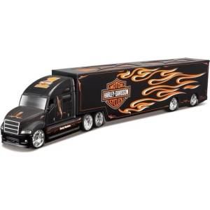 Maisto - Harley-Davidson Haulers, пламъци, 1: 64 (11516A)