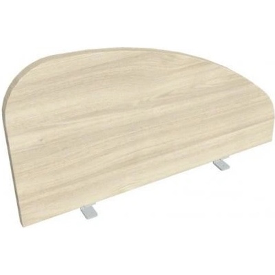 Hobis Paraván hranu stola oblý 80 cm agát
