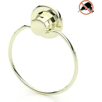 Tekno-Tel Поставка за кърпи с вендуза tekno tel dm-235g , злато (2300150024)