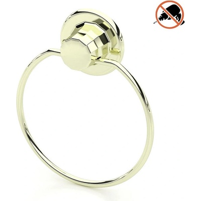 Tekno-Tel Поставка за кърпи с вендуза tekno tel dm-235g , злато (2300150024)